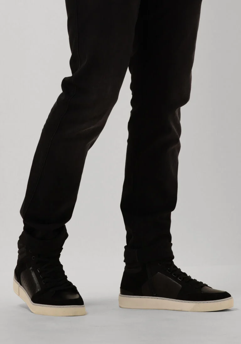 G-STAR RAW zwarte g-star raw hoge sneaker ravond ii mid lea m