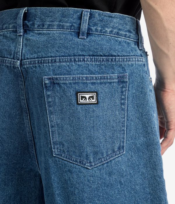 Obey Bigwig Denim Shorts (light indigo)