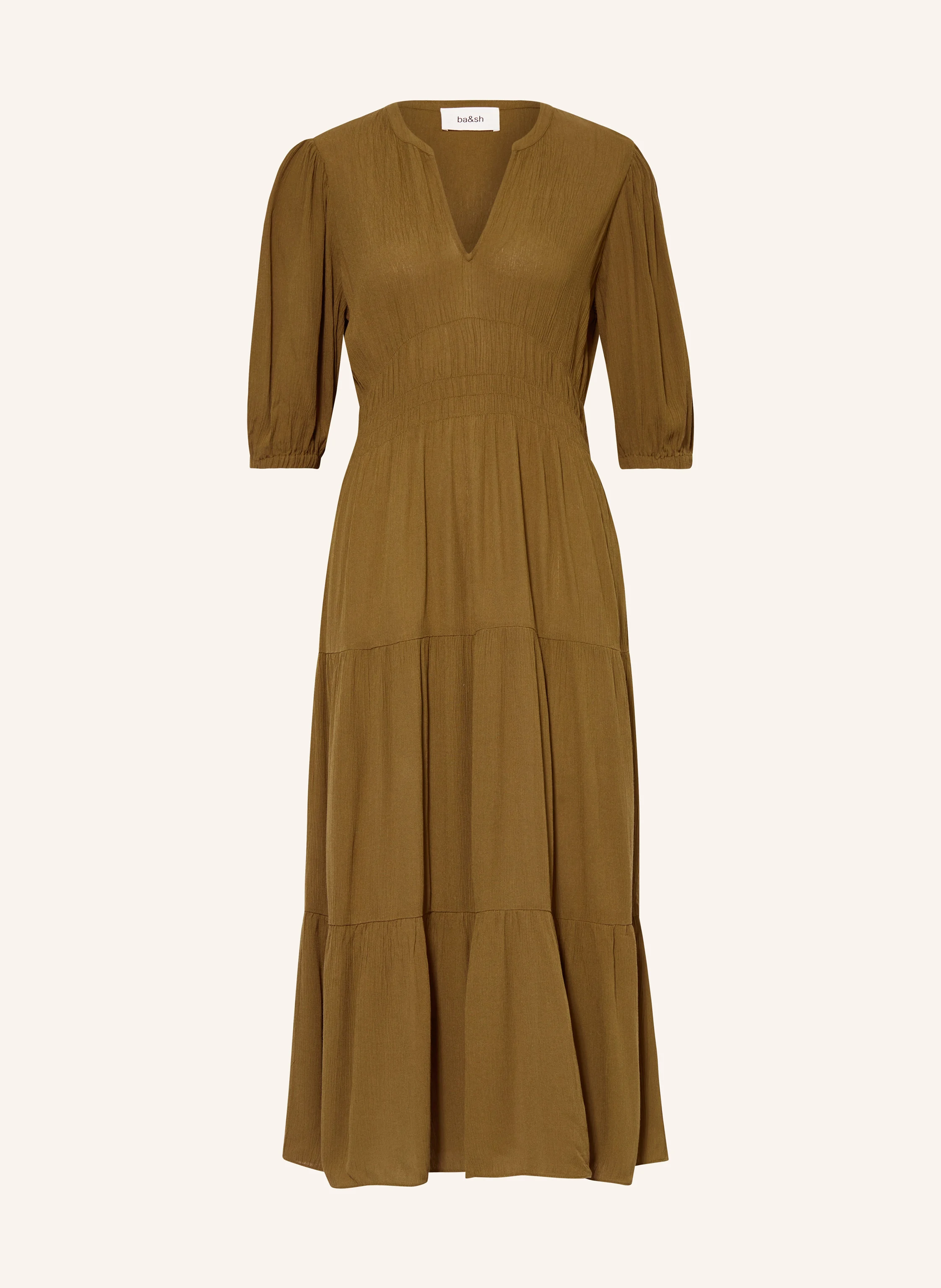 ba&sh Kleid NORMA mit Rüschen