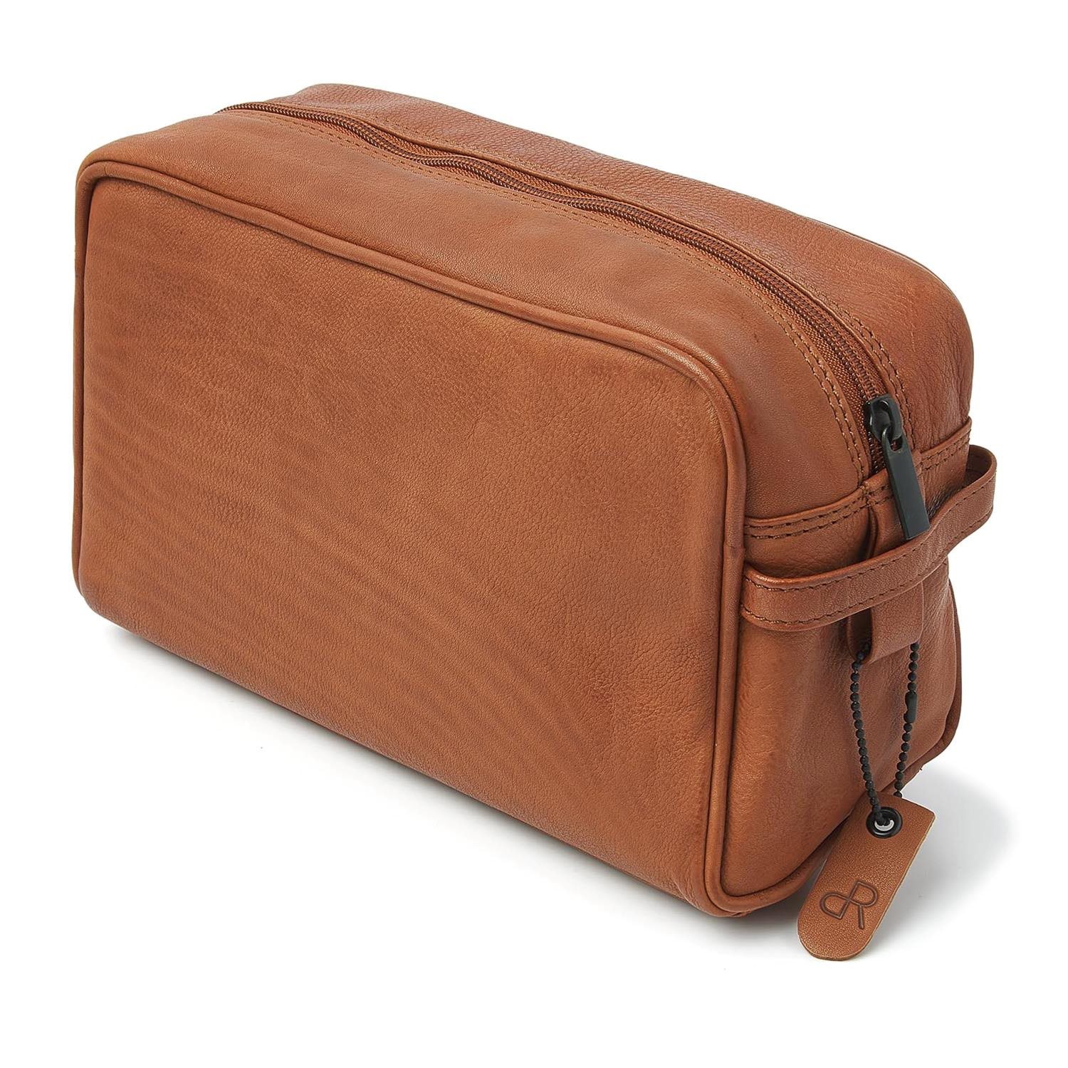 dR Amsterdam Solace Toiletbag camel