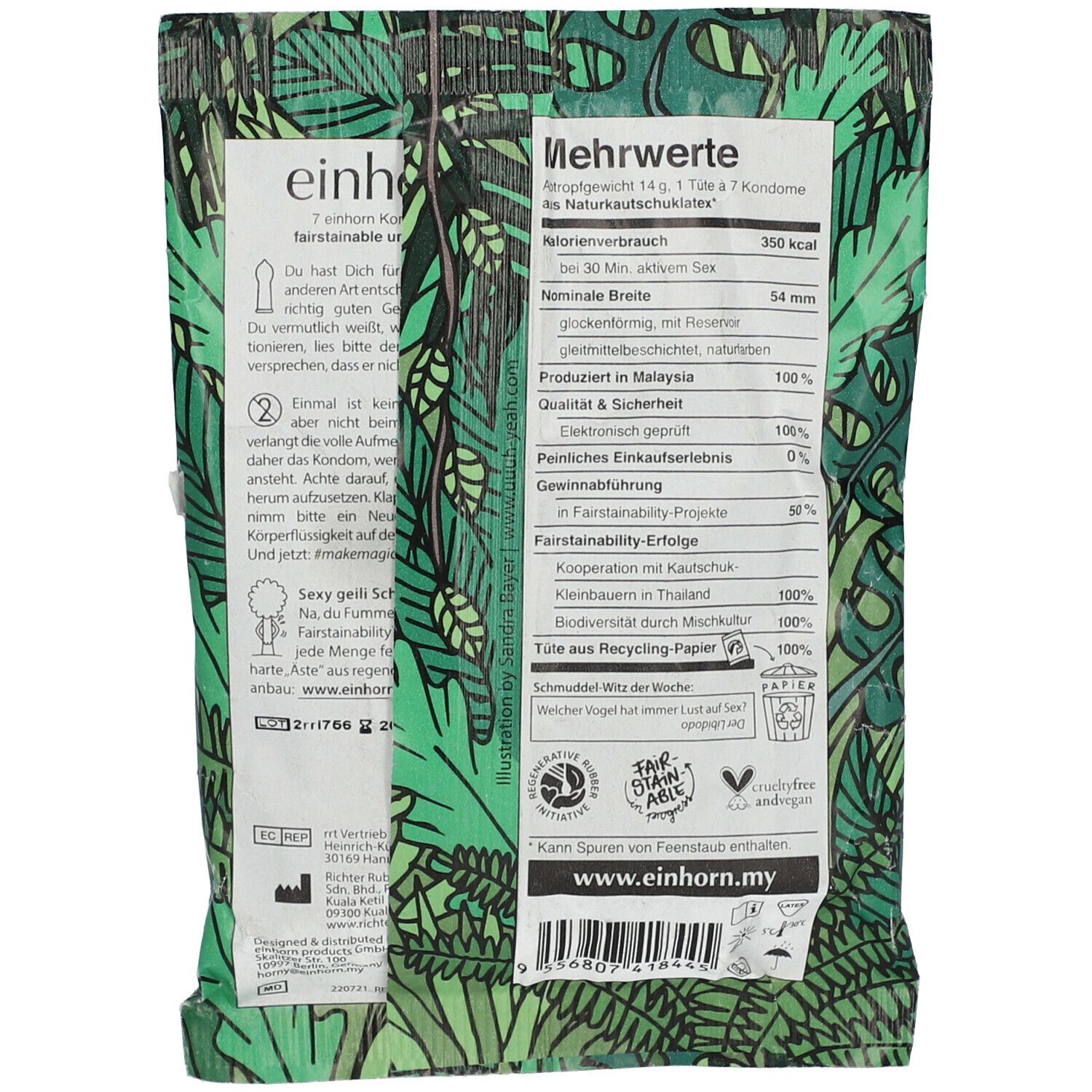 einhorn Condoms Fummeldschungel