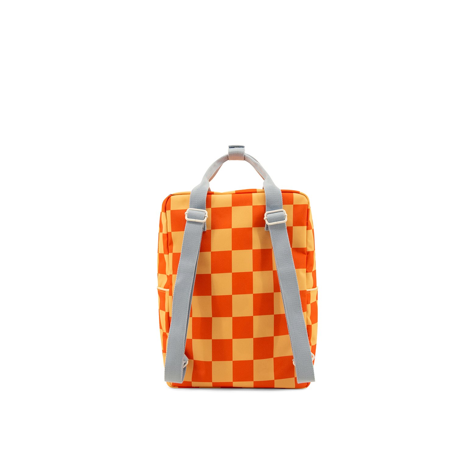 Sticky Lemon Farmhouse Backpack Large Checkerboard pear jam - ladybird red