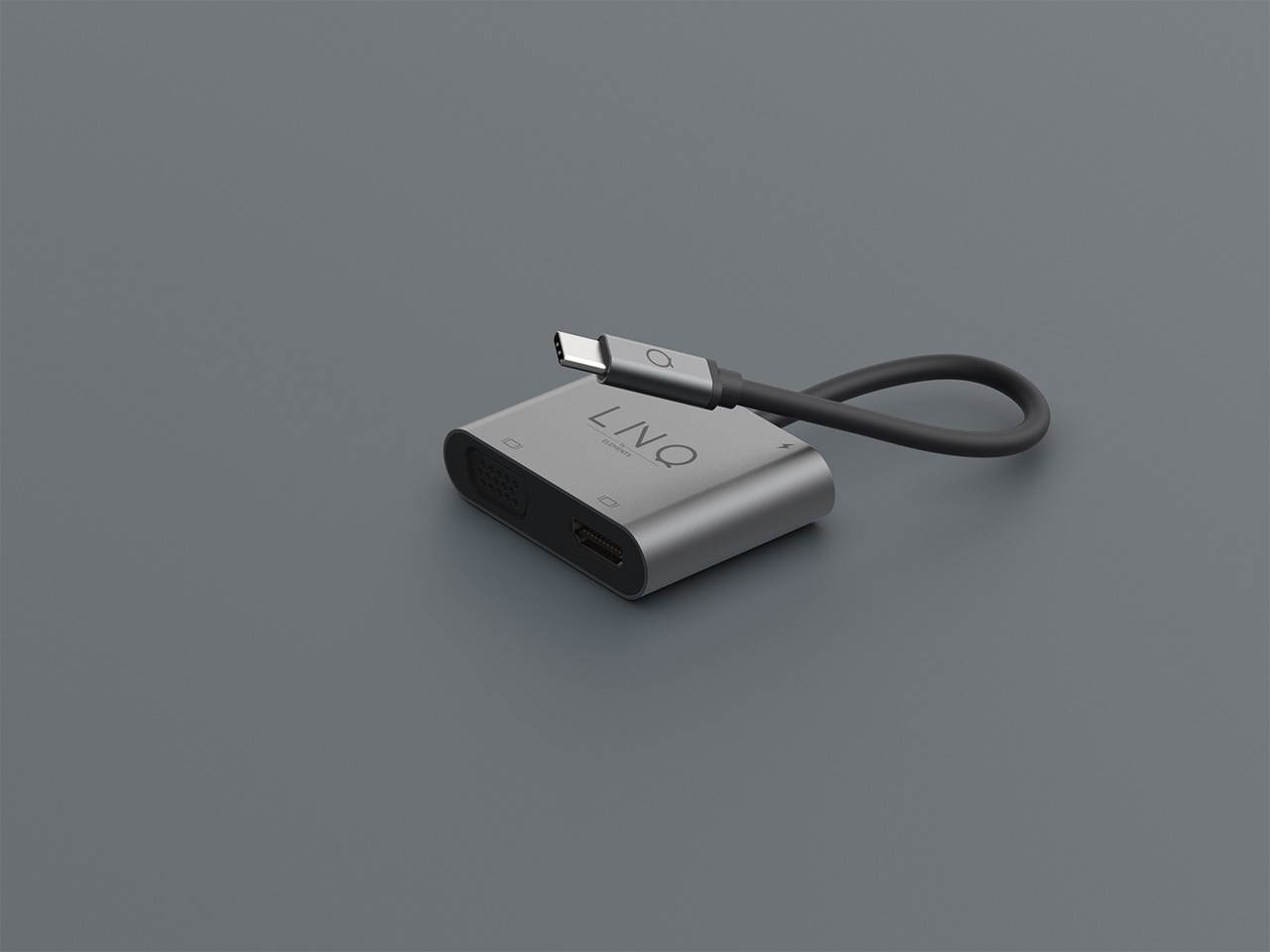 LINQ - 4in1 USB-C HDMI Adapter