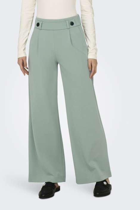 Jacqueline de Yong groene dames broek