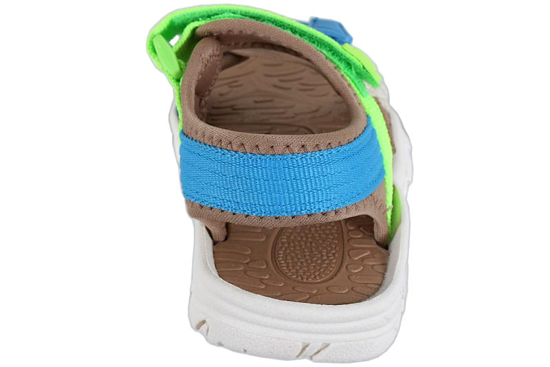 BISGAARD NICO D SANDAL I MULTIFARVET TEKSTIL