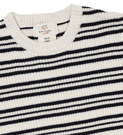 Copenhagen Colors T-Shirt - Strick - Navy Stripe