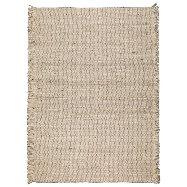 Zuiver Frills vloerkleed beige geel