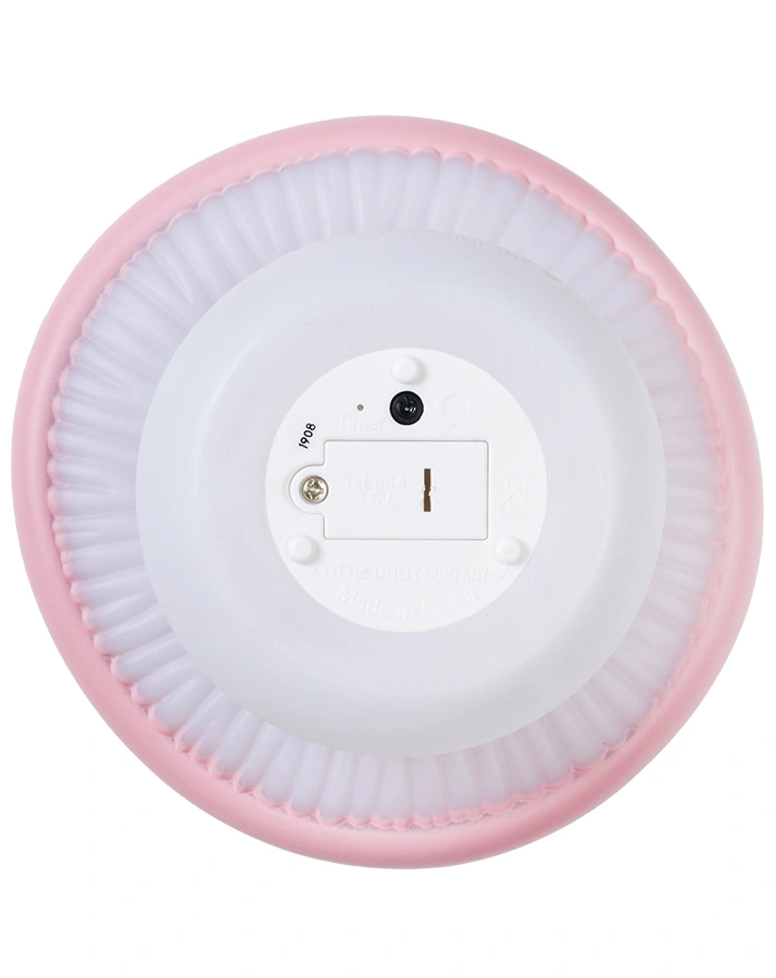LED-Nachtlicht LITTLE LIGHT – MUSHROOM in rosa/weiß