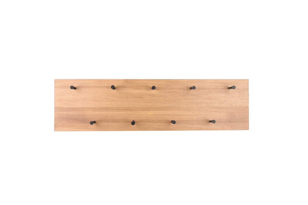 Wandgarderobe Samantha 75 x 20 cm Artisan Eiche/schwarz