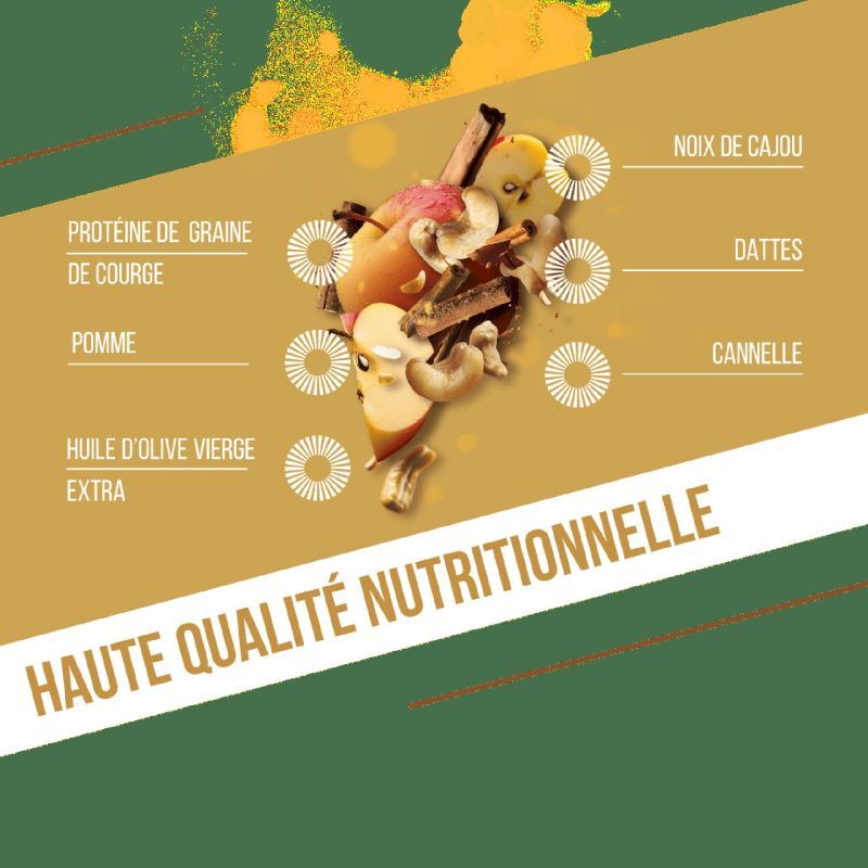 Pommes-Cannelle - Barre énergétique