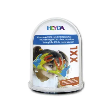 Heyda Schneekugel XXL zum Selbstgestalten,(B)110 x (H)140 mm