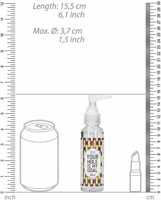 Anal Lube - Your Hole Is My Goal - 100 ml