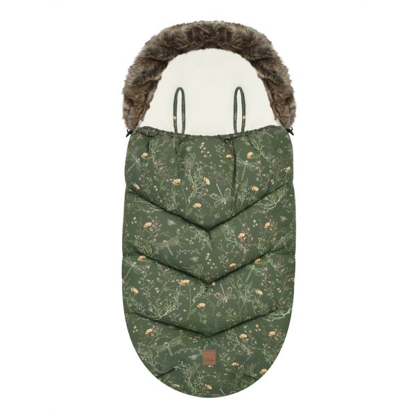 Kikkaboo Saco-cama Luxury Secret Garden Green