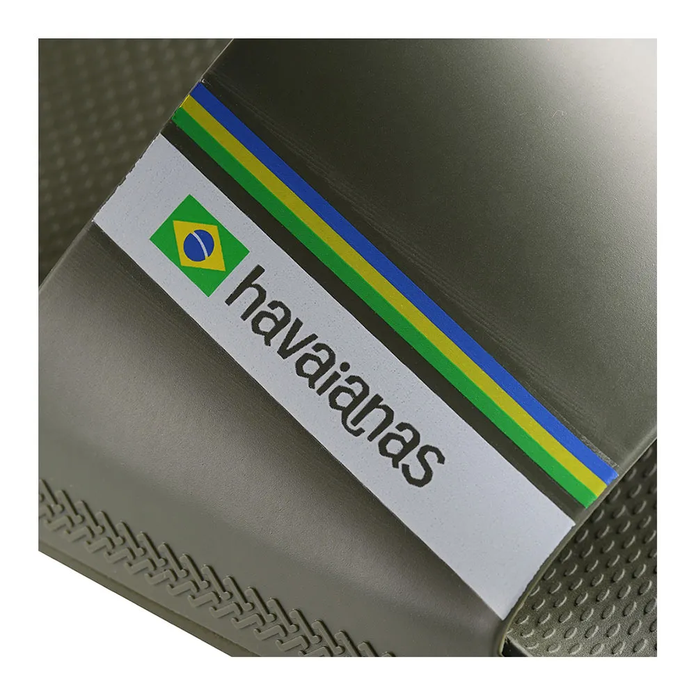 Havaianas SLIDE BRASIL - Sandales green