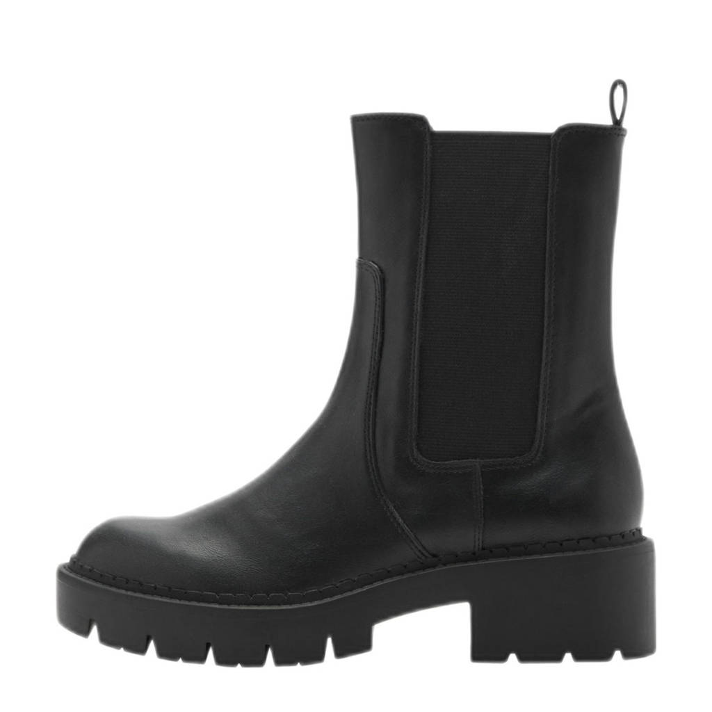 chunky chelsea boots zwart