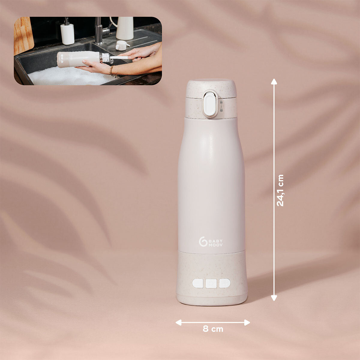 Babymoov Flaschenwärmer für unterwegs Moov & Feed
