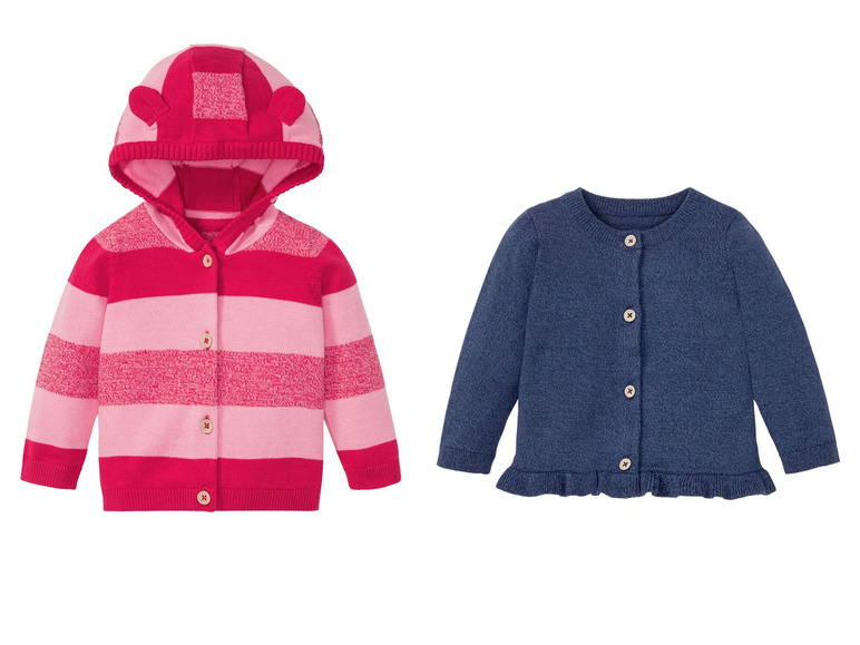 Babymeisjes gebreid vest