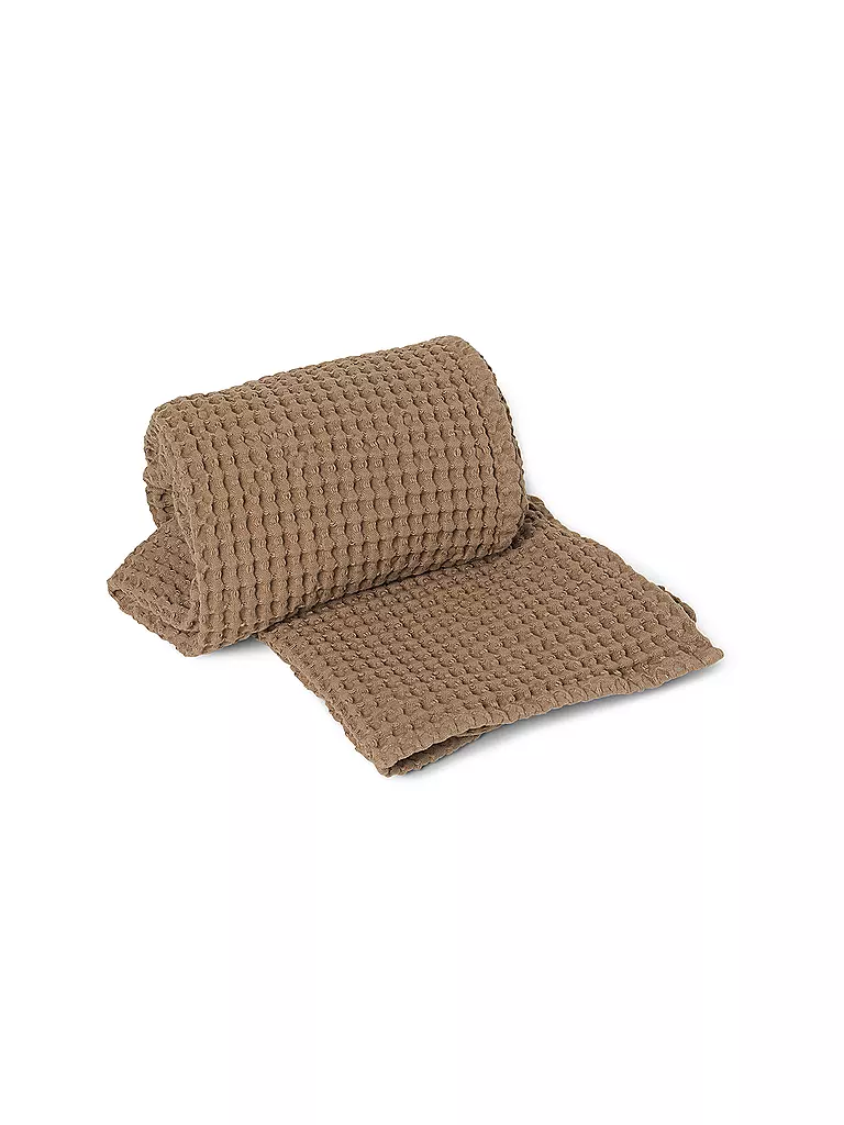 FERM LIVING Badetuch ORGANIC 70x140cm Tan  braun