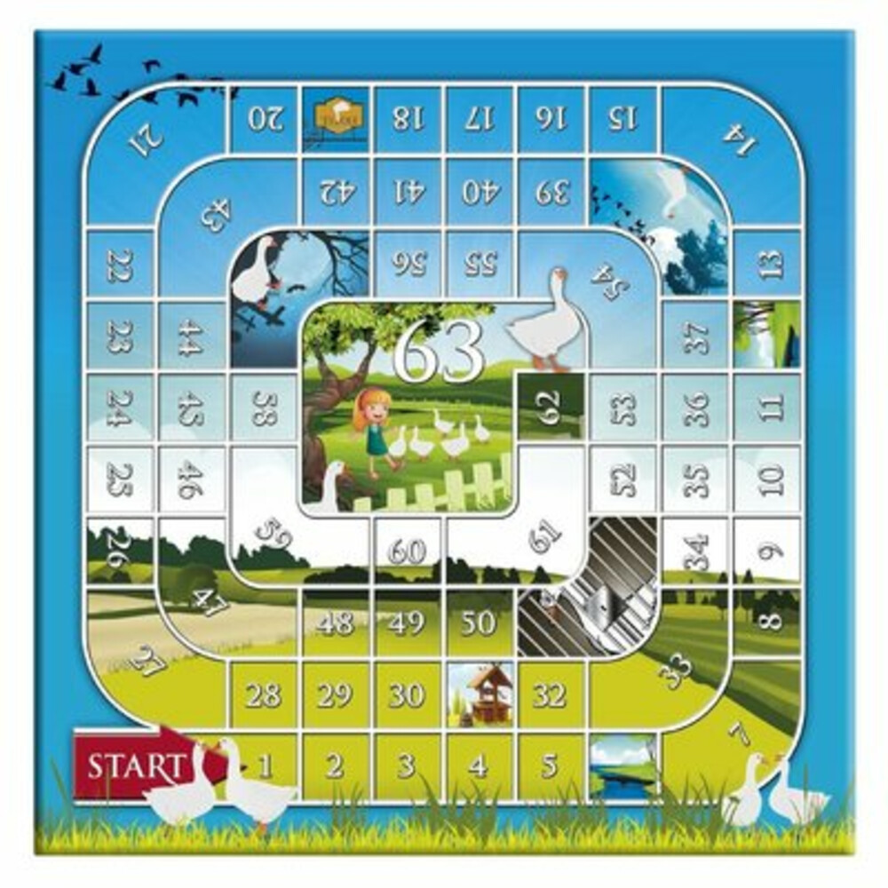 Clown Games Reisspel Ganzenbord