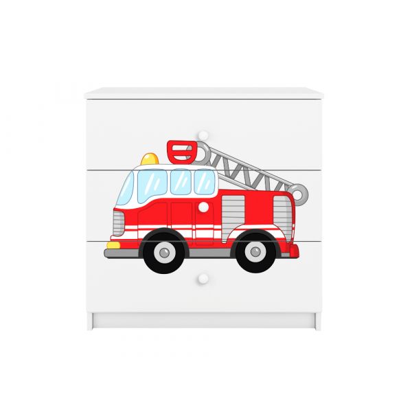 Kocot Kids Cómoda BabyDreams Fire Brigade White