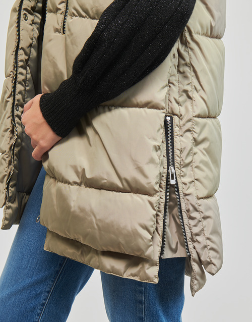 Only - ONLNEWNORA PUFFER WAISTCOAT CC OTW - Beige