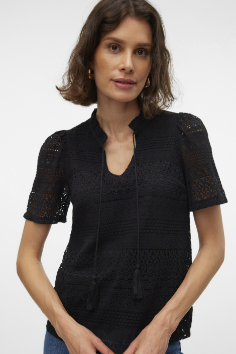 Vero Moda zwarte dames t-shirt