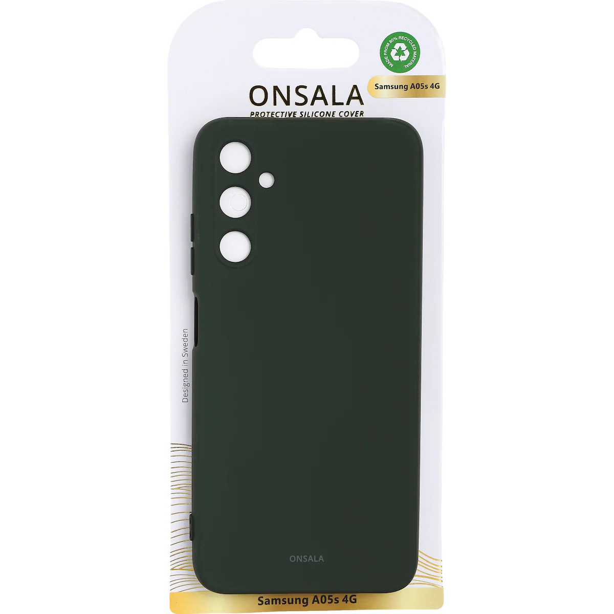 Onsala Samsung Galaxy A05s Silicone deksel (grønn)