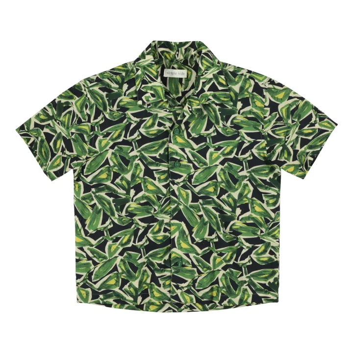 Simple Kids Chemise Curo Jungle | Vert