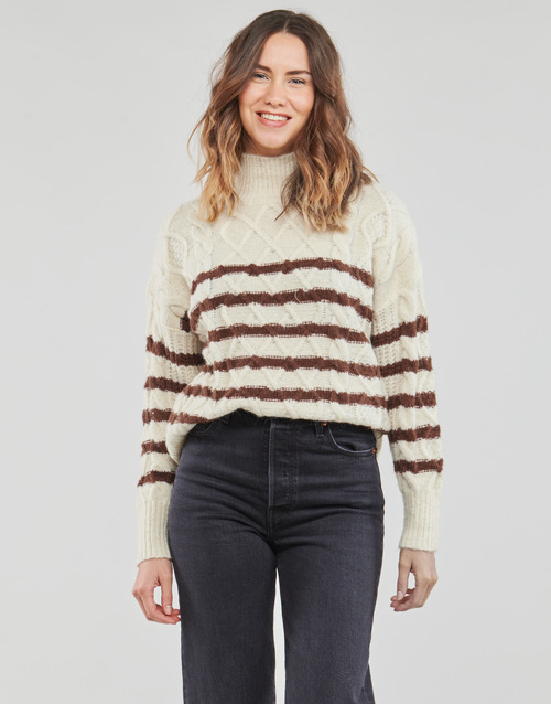 Betty London - PARADE - Ecru / Camel