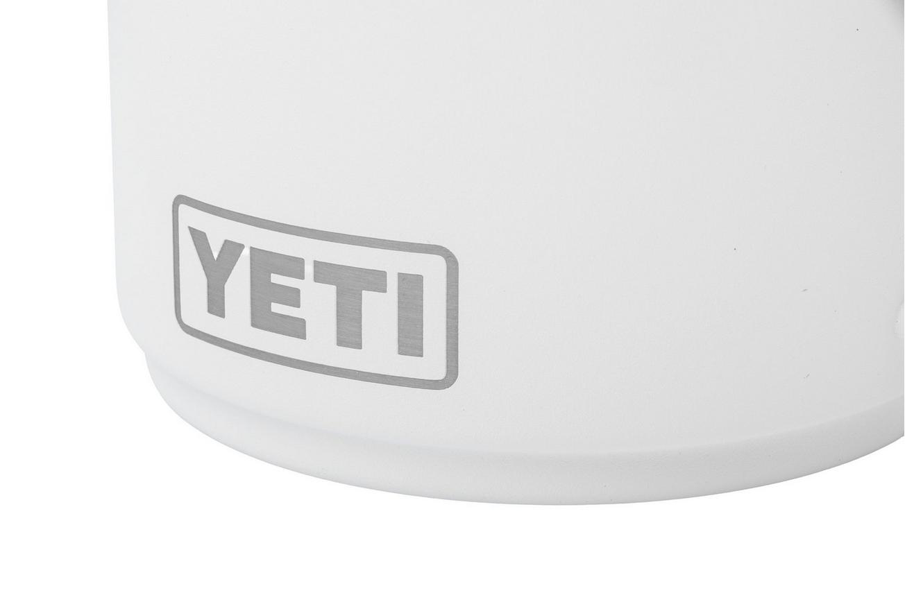 Yeti Rambler Stackable Mug 14oz Mag Slider Lid, White, stapelbare thermosmok met deksel, 414 ml