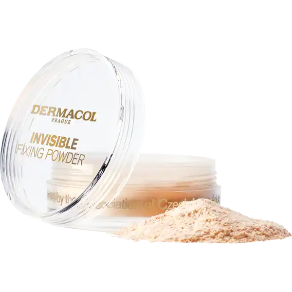 Invisible fixing powder natural