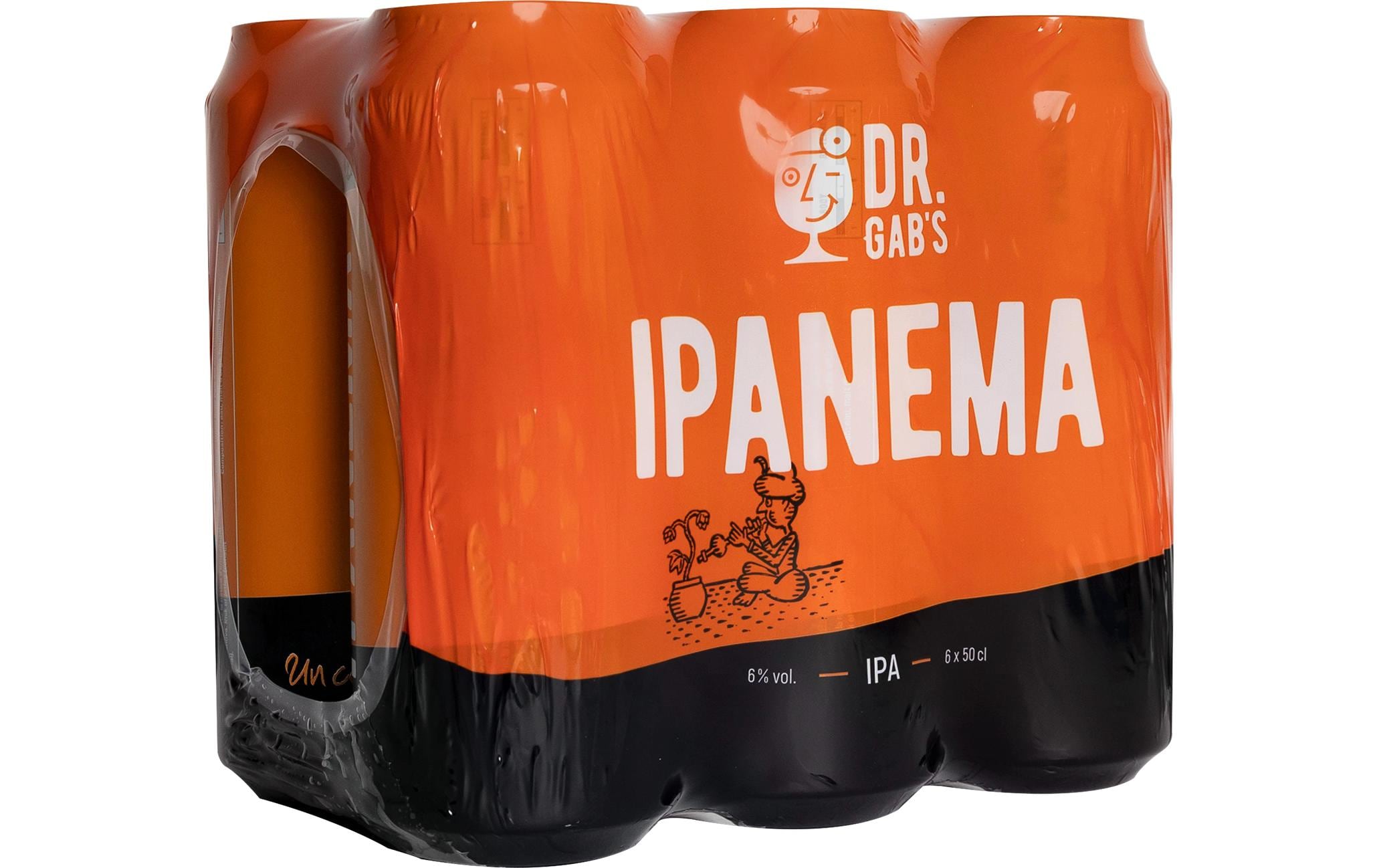 Bier Ipanema IPA 6 x 0.5 lFruchtig-bitteres India Pale Ale aus der Schweiz