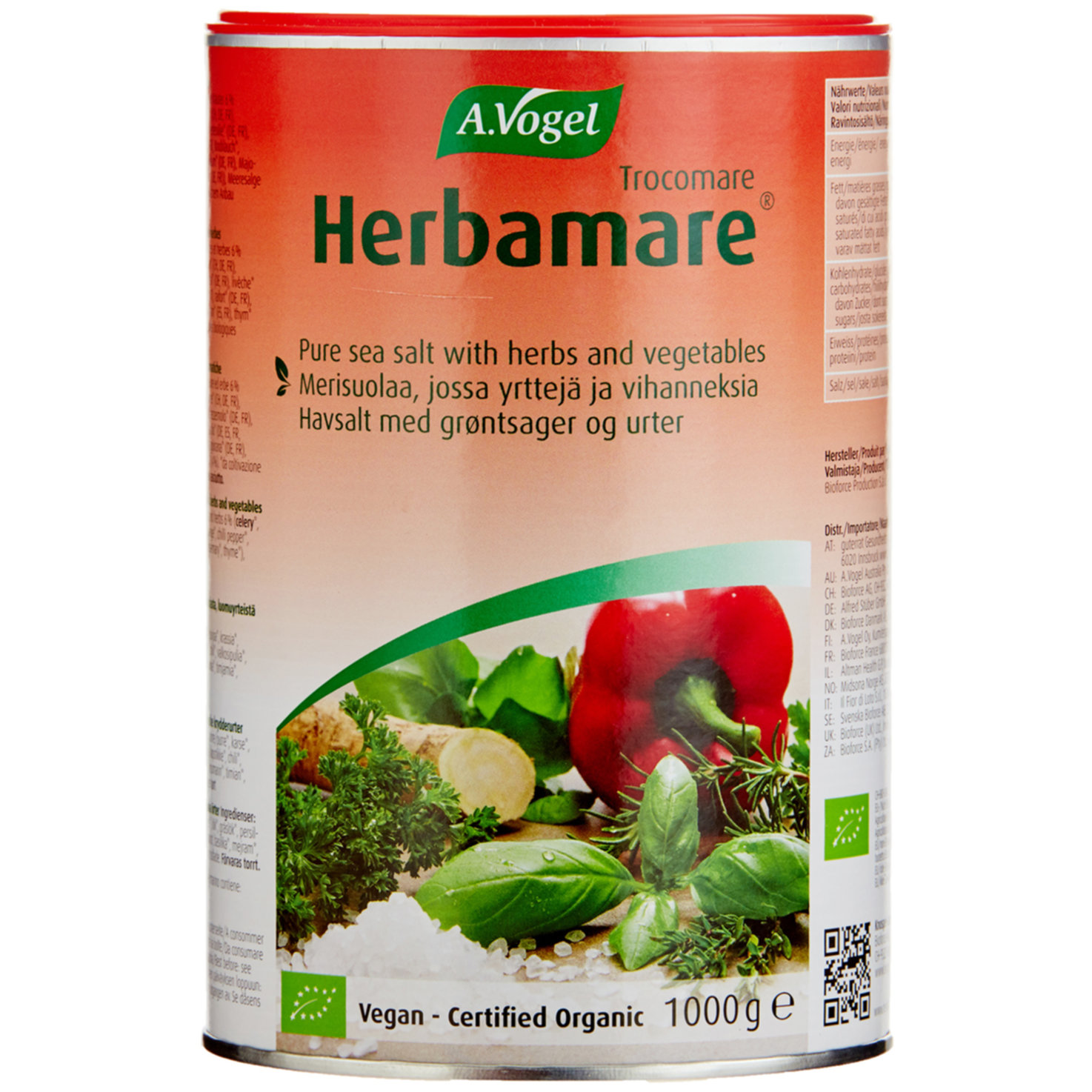 A.Vogel Bio Herbamare Trocomare Fleisch & Geflügel Gewürz