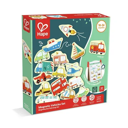 Hape Magnetisches Fahrzeug-Set