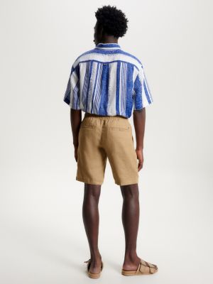 Shorts utilitários de linho Harlem Relaxed