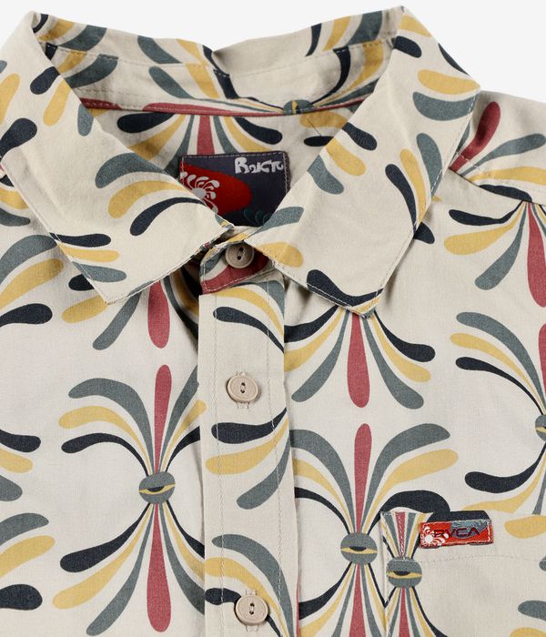 RVCA La Eye Floral Hemd (light khaki)