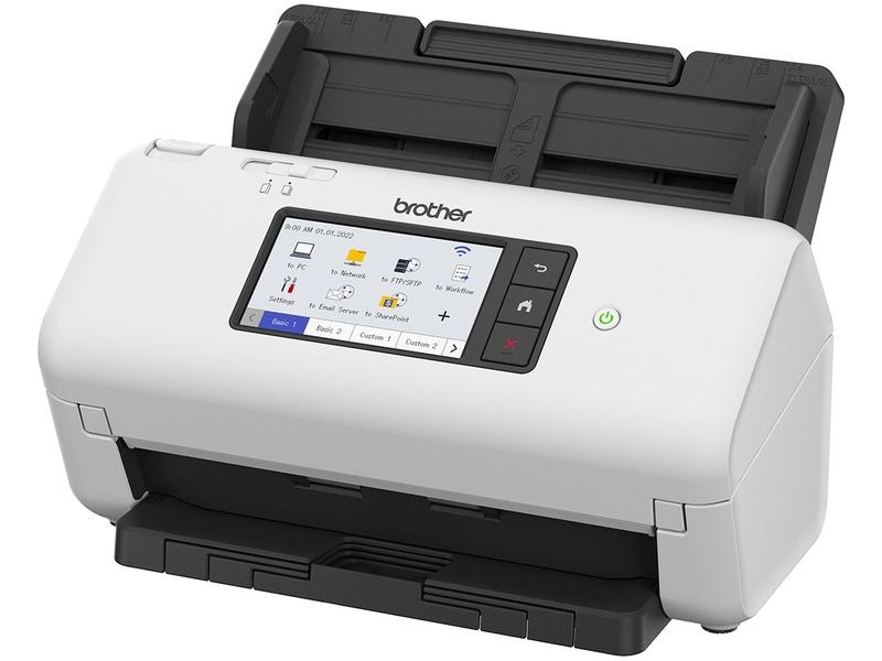 Brother Dokumentenscanner ADS-4700W Professioneller Dokumentenscanner mit LAN und WLAN