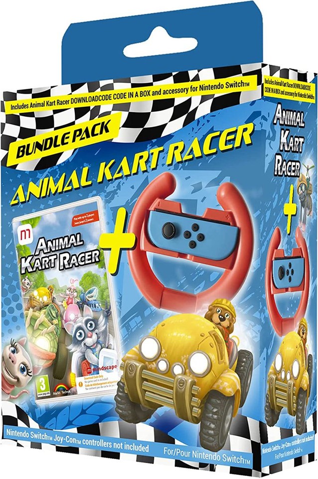 Animal Kart Racer Bundle (Code in a box)- Nintendo Switch