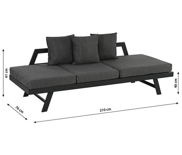 Dehner Funktionsliege Seattle