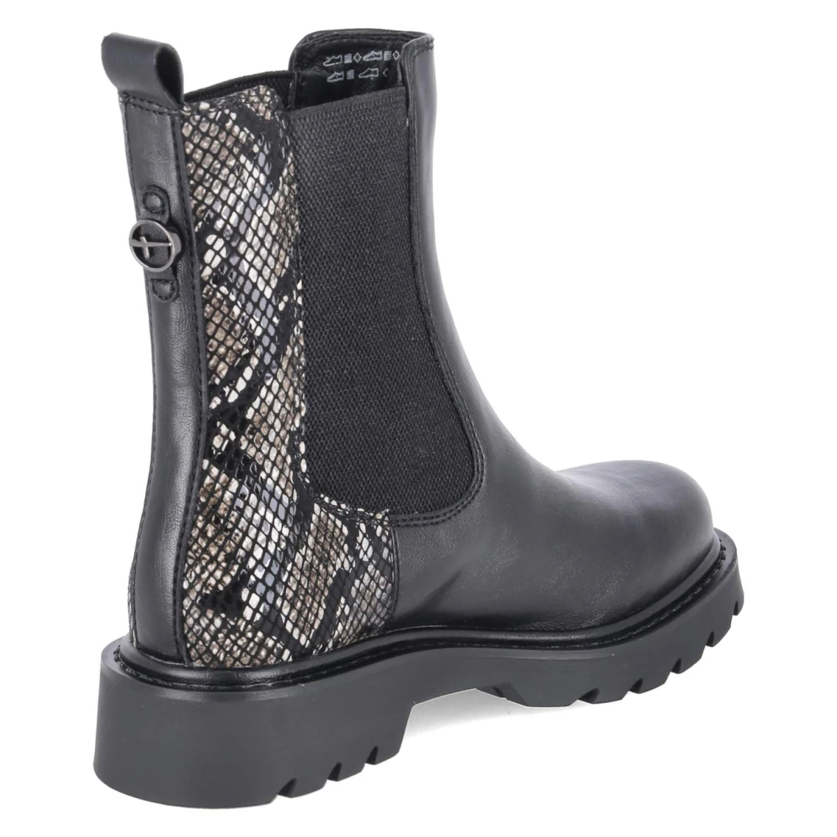TamarisChelsea Boots - BLACK SNAKE