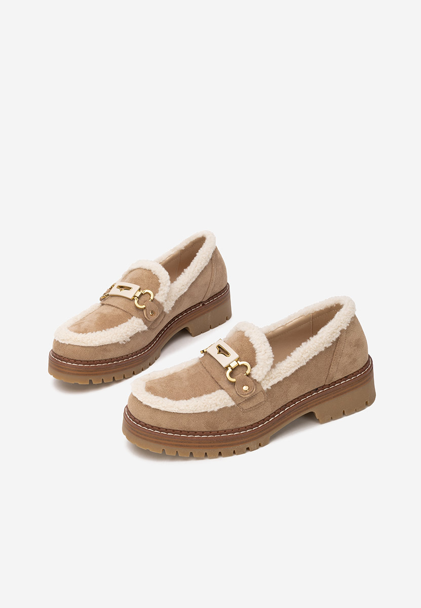 Mocassins femme kaki Silvora