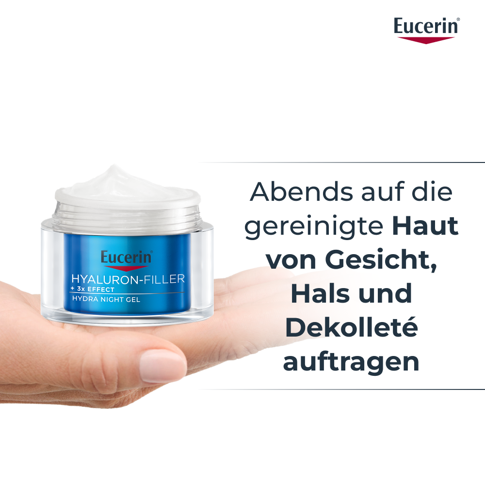 EUCERIN Hyaluron-Filler Hydra Nacht Gel<br>50 ml, Gel