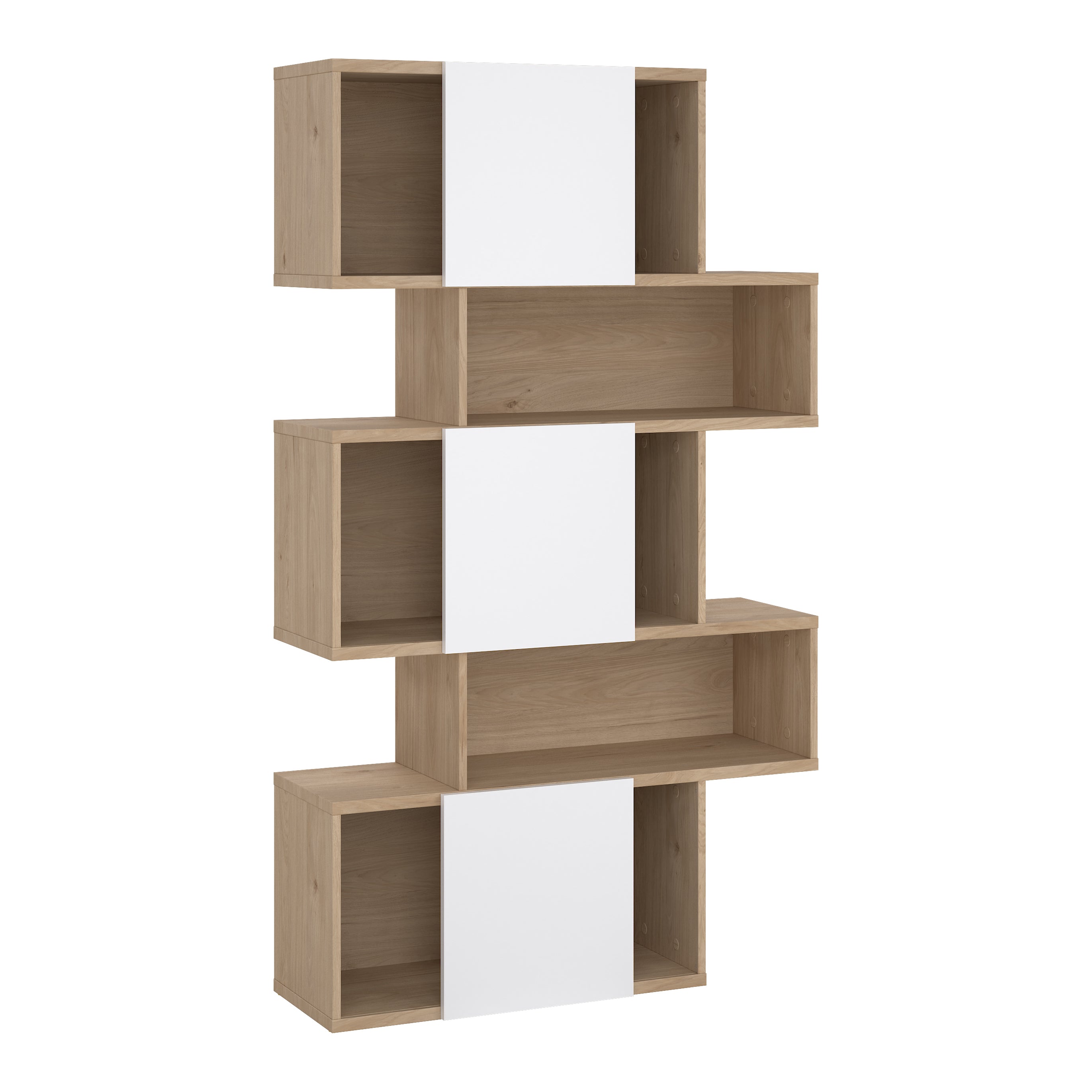 by fonQ basic Puzzle Boekenkast Asymmetrisch - Wit