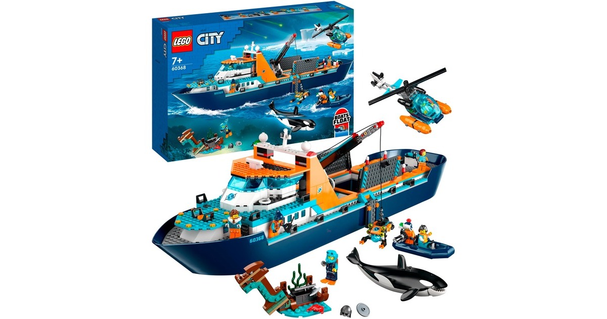 LEGOCity - Poolonderzoeksschip Constructiespeelgoed  (60368)
