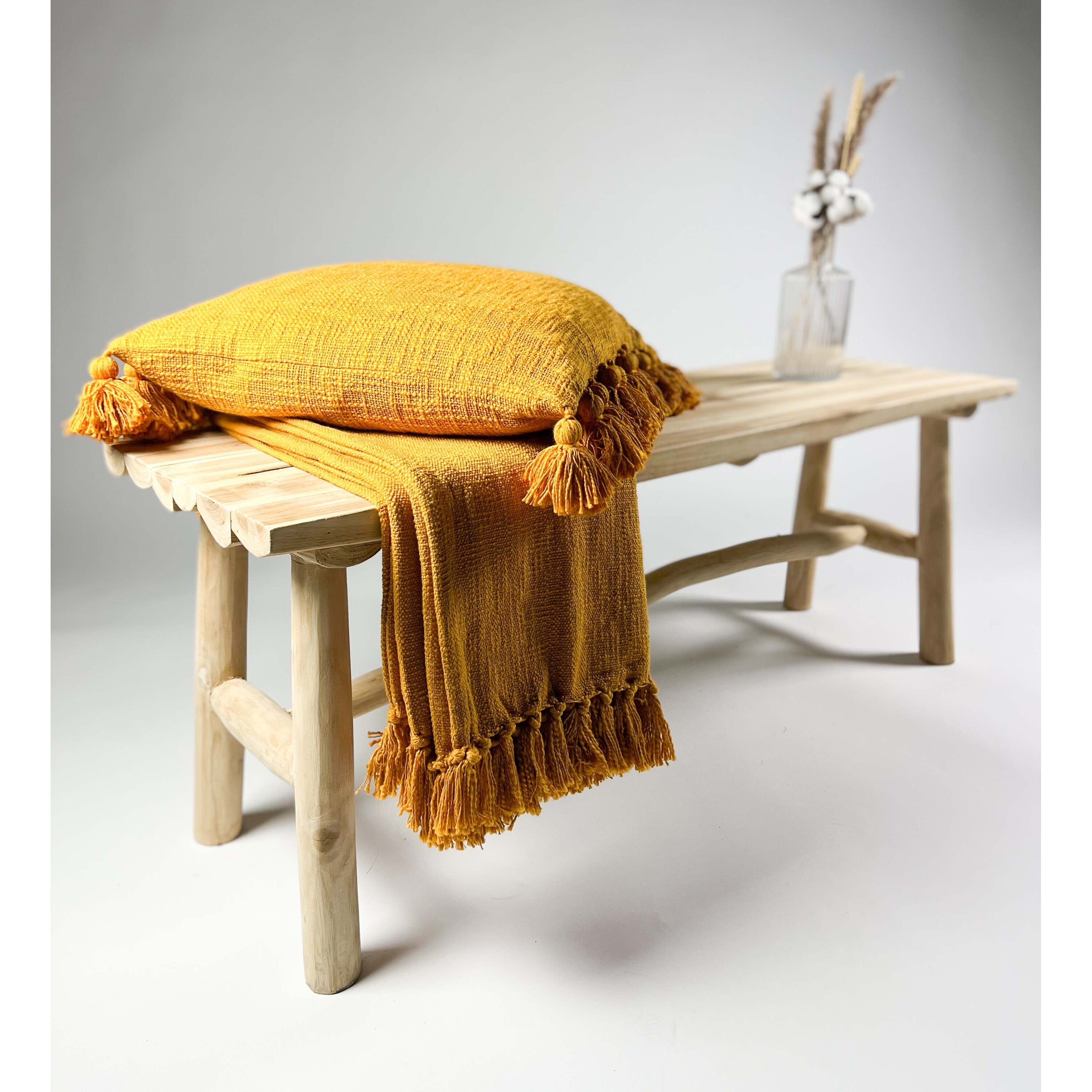 Dutch Decor plaid JUNE - 140x180 cm Golden Glow
