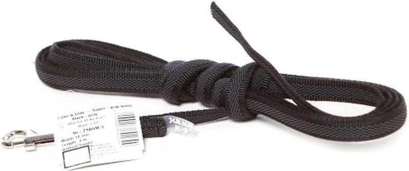 Julius-K9 - Hondenriem - Zwart - 14mm x 2m - Antislip