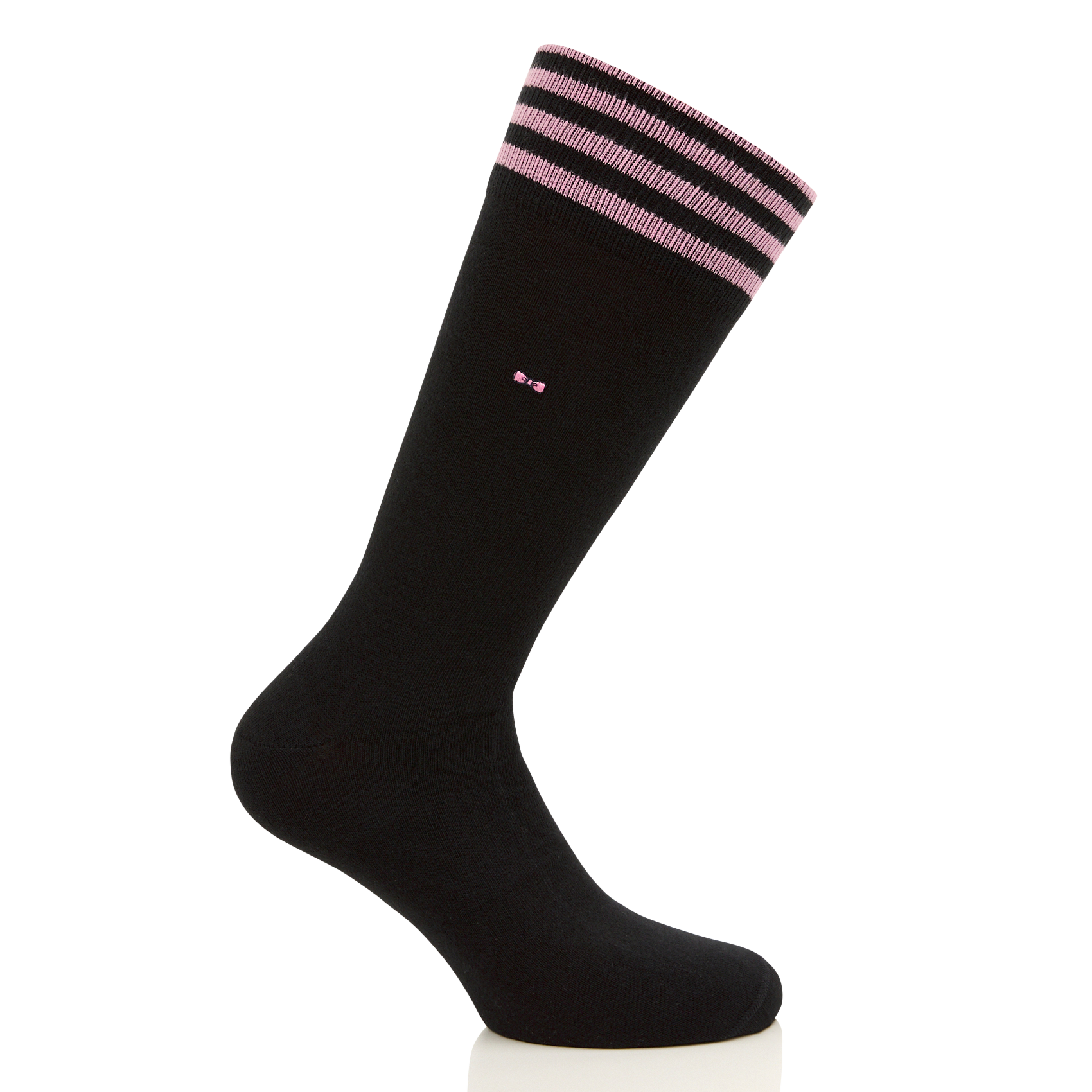 Lot de trois chaussettes en coton mélangé | Noir