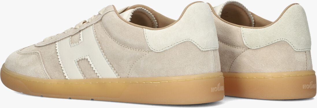 beige hogan lage sneakers hogan cool allacciato h