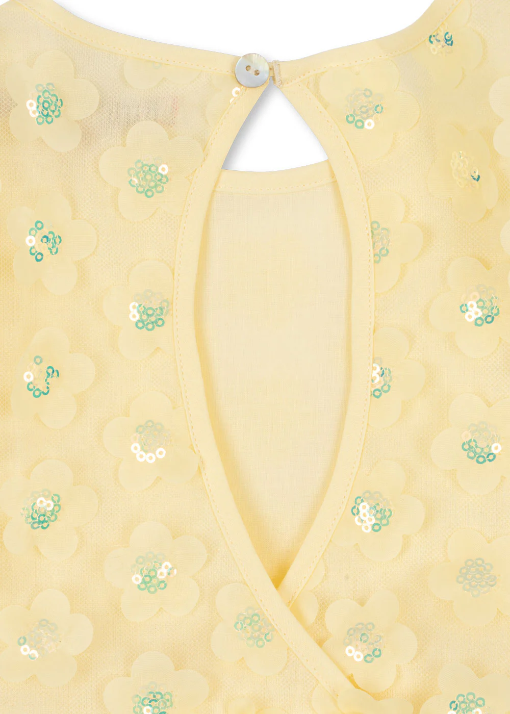 Sally kjole - fairy butter flower - 2Y
