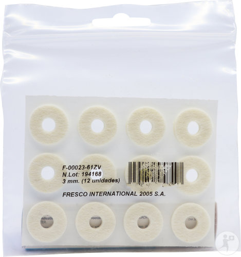 Fresco Feutres Rondes 3mm Autocollants 12 Pièces